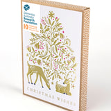 Dementia Australia Opulent Deers Charity Boxed Christmas Cards