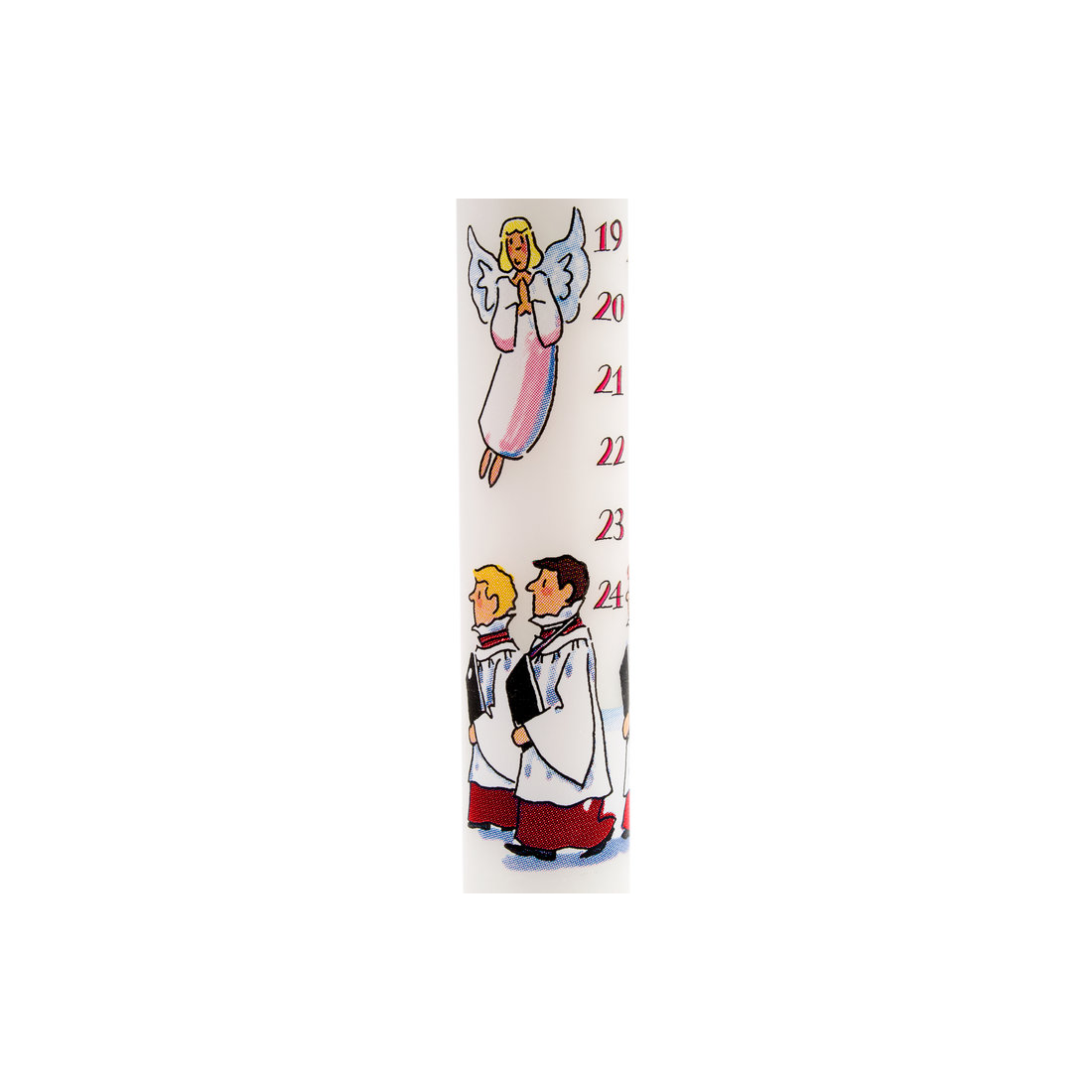 Advent Candle Choir Boys Red