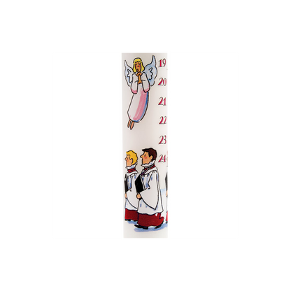 Advent Candle Choir Boys Red