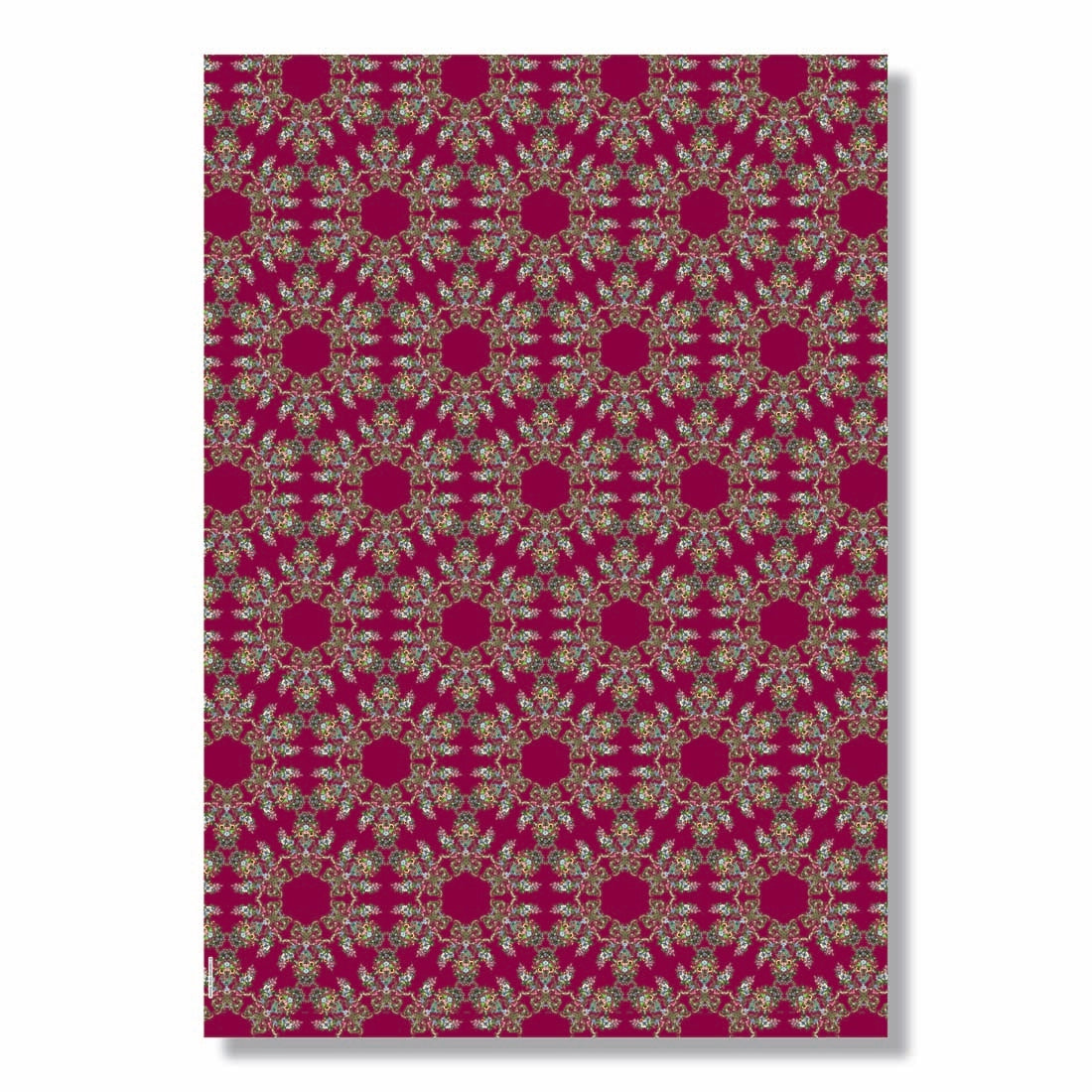 Barbara Behr Kaleidoscope Wrapping Paper Book