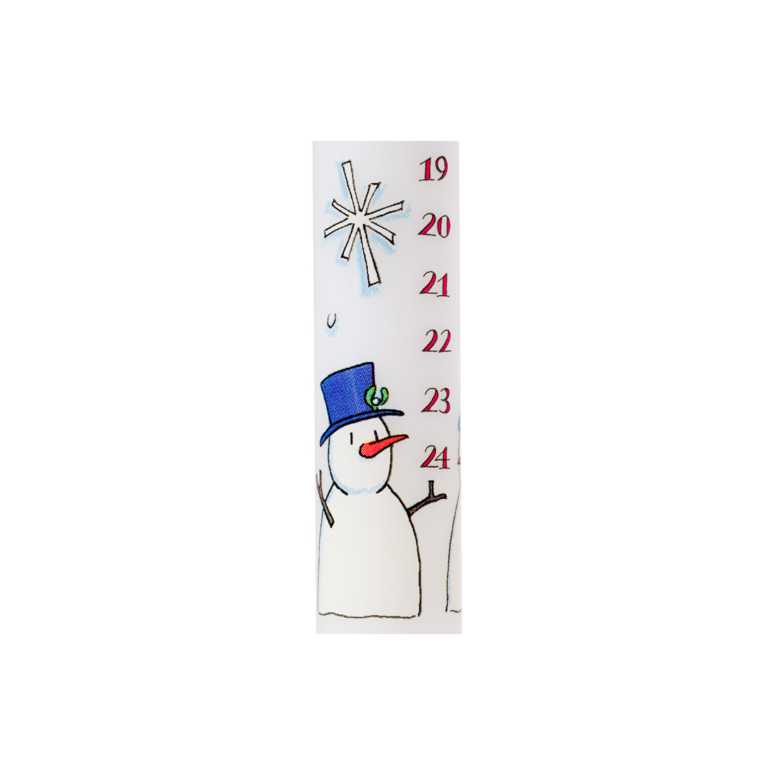 Advent Candle Snowmen