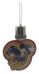 Hallmark Disney Mickey Mouse & Pluto Light-Up Christmas Ornament