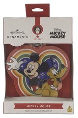 Hallmark Disney Mickey Mouse & Pluto Light-Up Christmas Ornament