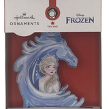 Hallmark Disney Frozen 2 Elsa and Nokk Light-Up Christmas Ornament