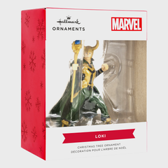 Marvel Avengers Assemble Loki Hallmark Resin Ornament