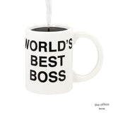 The Office Coffee Mug Hallmark Resin Ornament